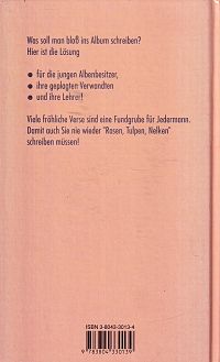 Ganz neue Verse für das Poesiealbum, 1