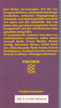 Hotelgeschichten, 1