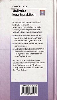 Meditation, kurz & praktisch, 1