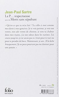 La P...Respectueuse, suivi de Morts sans sépulture: Pièce en un acte et deux tableaux, 1