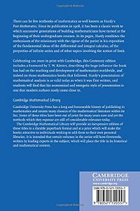 A Course of Pure Mathematics, 1