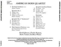 American Horn Quartet [CD], 1
