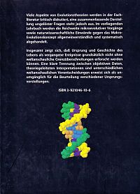 Evolution - Ein kritisches Lehrbuch, 1