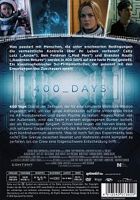 400 Days [DVD], 1