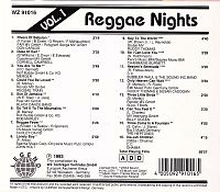 Reggae Nights - Vol. 1 [CD], 1