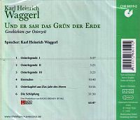 Und er Sah das Grün der Erde, 1