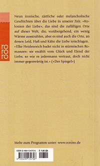 Kolonien der Liebe, 1