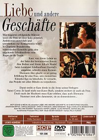 Liebe und andere Geschäfte [DVD], 1