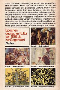 Epochen deutscher Kultur von 1870 bis zur Gegenwart - Impressionismus, 1