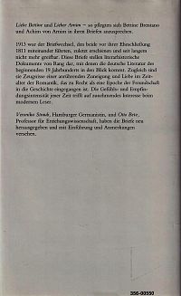 Bettine und Arnim - Briefe der Freundschaft und Liebe - Band 2, 1