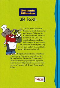 Benjamin Blümchen als Koch, 1