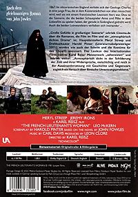 Die Geliebte des französischen Leutnants [DVD], 2