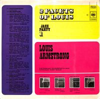 2 Facets of Louis - Jazz Party 1 [Vinyl], 1