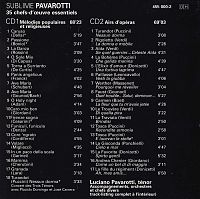 Sublime Pavarotti [CD], 1
