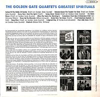 The Golden Gate Quarte's Greatest Spirituals [Vinyl], 1