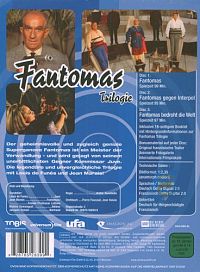 Fantomas Triologie [DVD], 2
