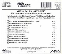 Au Caveau De La Huchette [CD], 1