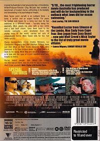 Wolf Creek [DVD], 1