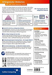 Erfolgreiche Websites: SEO, SEM, Online-Marketing, Usability, 1
