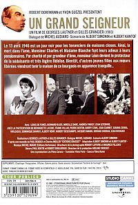 Un grand seigneur [DVD], 2
