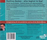 Du bist was Du denkst - positives Denken als Lebenseinstellung, 1