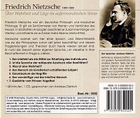 Über Wahrheit und Lüge im aussermoralischen Sinne, 1