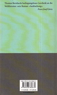 Auslöschung - Ein Zerfall, 1