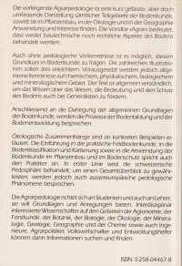 Boden - Agrarpedologie, 1