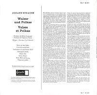 Walzer Und Polkas Von Johann Strauss [Vinyl], 1