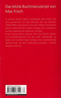 Ignoranz als Staatsschutz?, 1