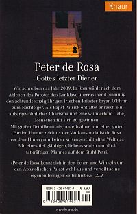 Gottes letzter Diener, 1