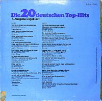 Die 20 deutschen Top-Hits - 3. Ausgabe ungekürzt [Vinyl], 1