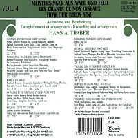 Meistersinger aus Wald und Feld Vol. 4 [CD], 1