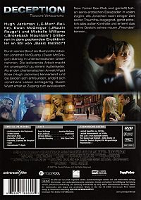 Deception - Tödliche Versuchung [DVD], 2