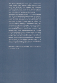 Bedrohliche und bedrohte Natur - Umweltgeschichte der Schweiz seit 1800, 1