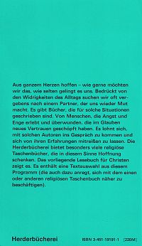 Aus ganzem Herzen hoffen, 1