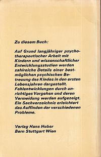 Frühe Prägung der Persönlichkeit, 1