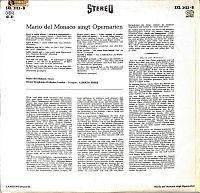 Mario Del Monaco Singt Opernarien [Vinyl], 1