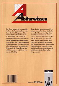 Abiturwissen - Drama, 1