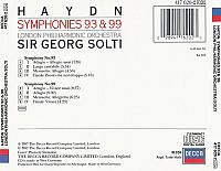 Symphonies 93 & 99 [CD], 1
