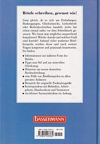Privatbriefe erfolgreich schreiben, 1