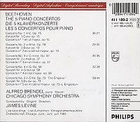 The Five Piano Concertos [CD], 1
