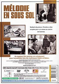 Mélodie en sous-sol [DVD], 2