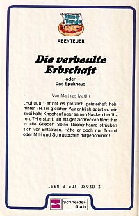 Die verbeulte Erbschaft oder Das Spukhaus, 1