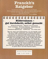 Bilderrahmen - gut durchdacht, selbst gemacht, 1