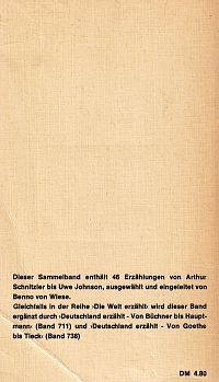 Deutschland erzählt, 1