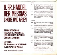 Jugend singt aus Händels Messias [Vinyl], 1