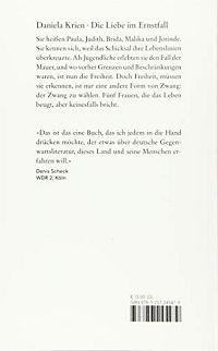 Die Liebe im Ernstfall, 1