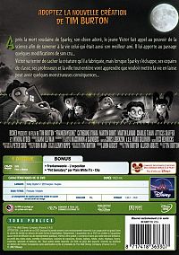 Frankenweenie [DVD], 2