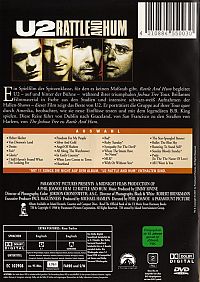 U2 - Rattle & Hum [DVD], 1